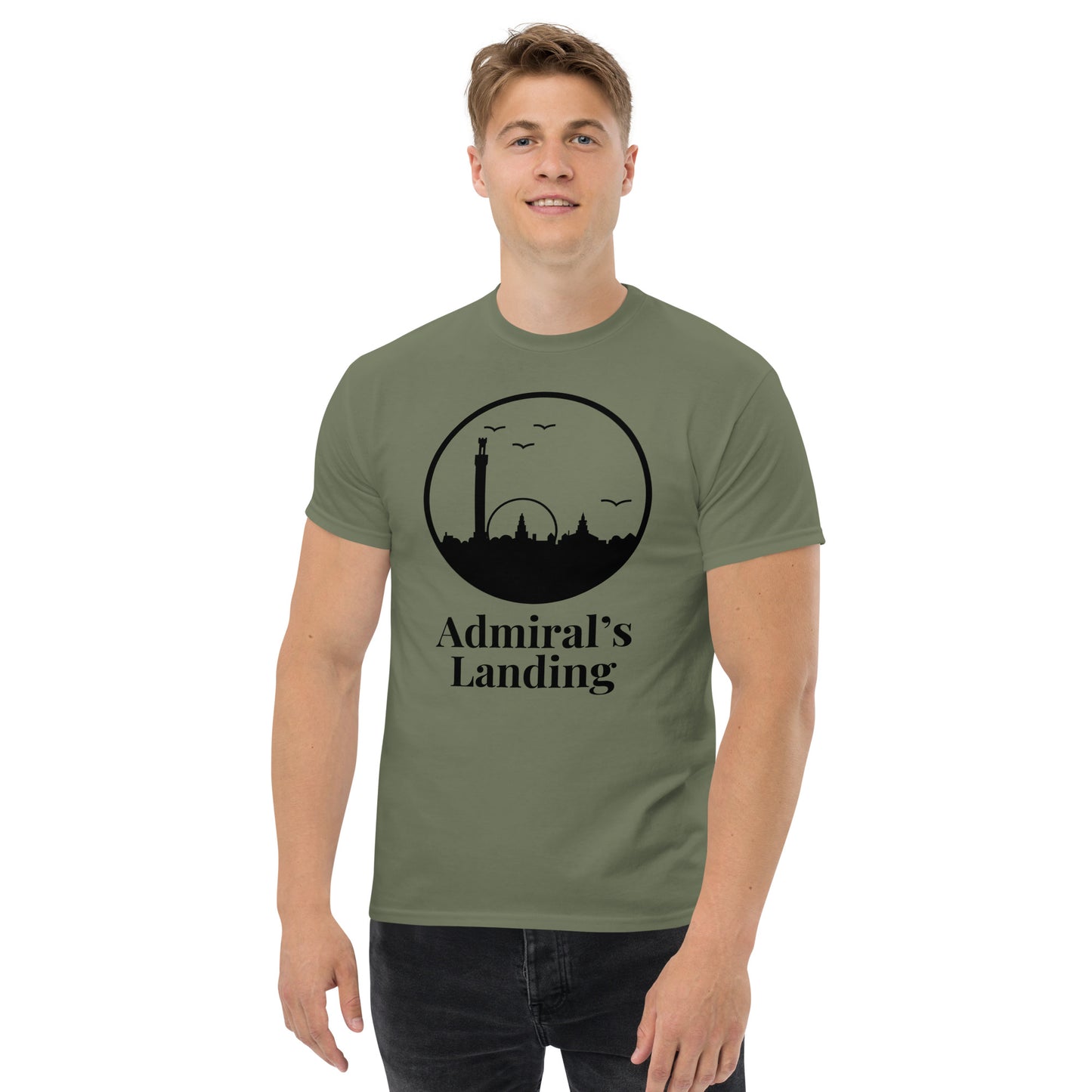 Military Green Admiral’s Landing T